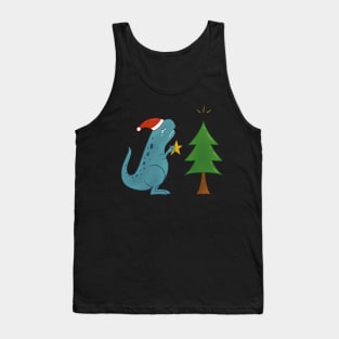 t-rex christmas Tank Top